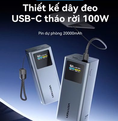 Pin dự phòng 100W công suất lớn