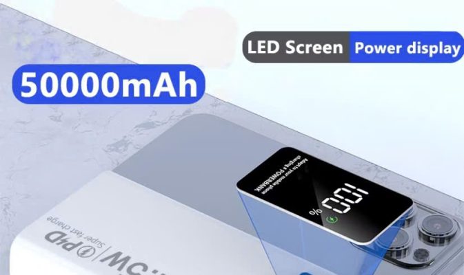 Sạc Dự Phòng 50000mAh Chính Hãng