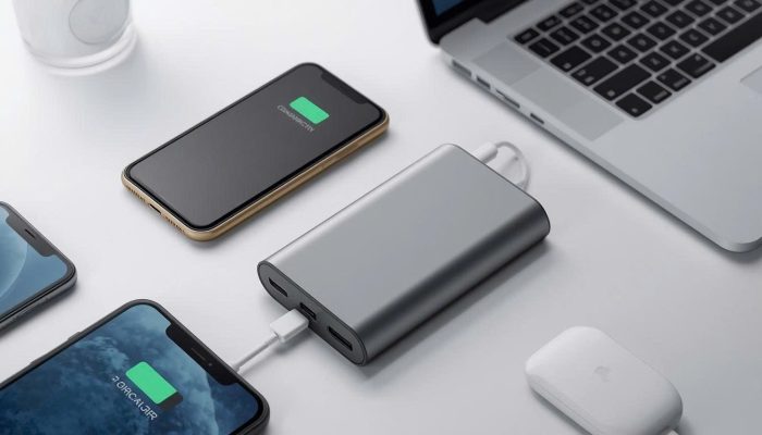 Pin dự phòng hỗ trợ sạc nhiều lần cho smartphone và các thiết bị điện tử.