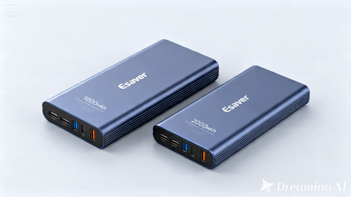 sạc dự phòng esaver đa dạng