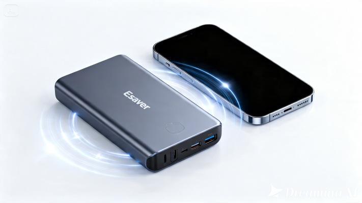 sạc dự phòng esaver hỗ trợ