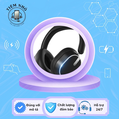 Tai nghe bluetooth chống ồn chụp tai không dây – Âm thanh chất lượng cao, pin lâu, 2 màu