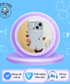 Ốp điện thoại hình gấu cute dễ thương - ODT01- tiệm nhỏ