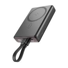 Sạc dự phòng MagSafe không dây tích hợp dây cáp