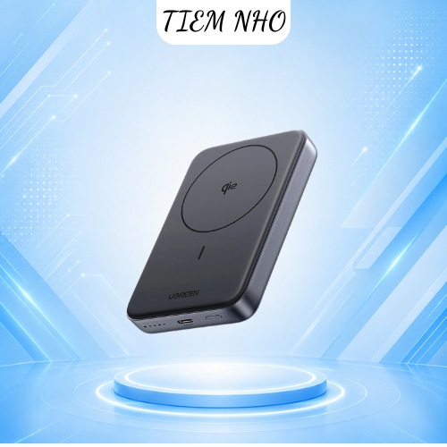 Sạc Dự Phòng MagSafe UGREEN 10000mAh Qi2 – Sạc Nhanh Không Dây 15W, PD 20W